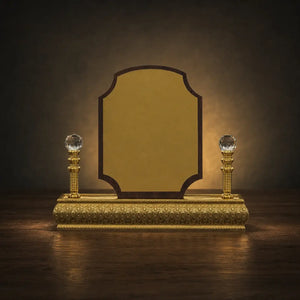 Small Brown Gate Shield AS-W-17D