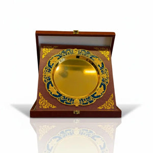 Brown Leather Tray W-1013
