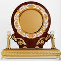 ROUND WOODEN GATE AWARD W-46