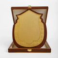MEDIUM ORNATE WOODEN SHIELD WW-09