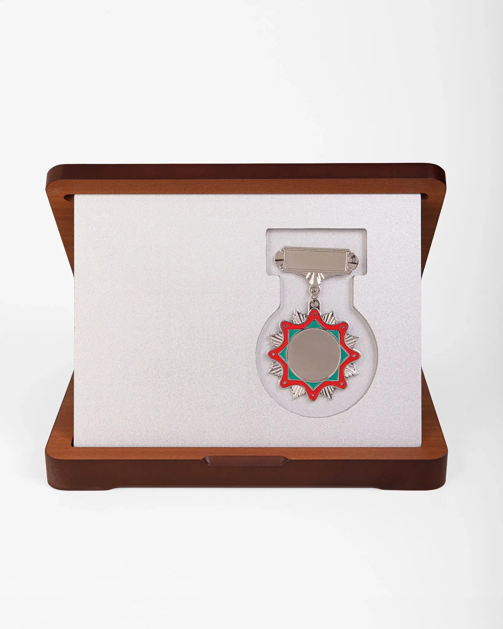WOODEN AWARD WITH GOLD EMBLEM WW-24S