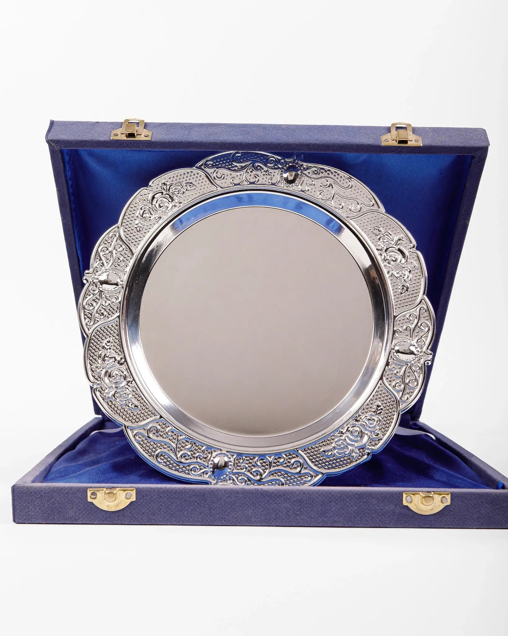 SILVER METAL PLATE WW-30S ( WHOLESALE )